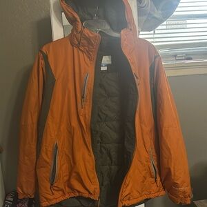 Columbia Omni Shield waterproof and breathable coat.